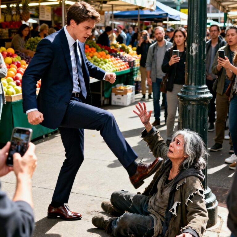 “He kicked a beggar in public—never knowing he had just struck his own mother.”