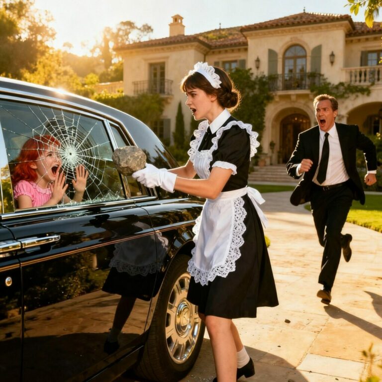 When billionaire Ethan Graves returned home that afternoon, he expected laughter. Instead, he heard a scream — and saw his maid smashing his car window with a rock…