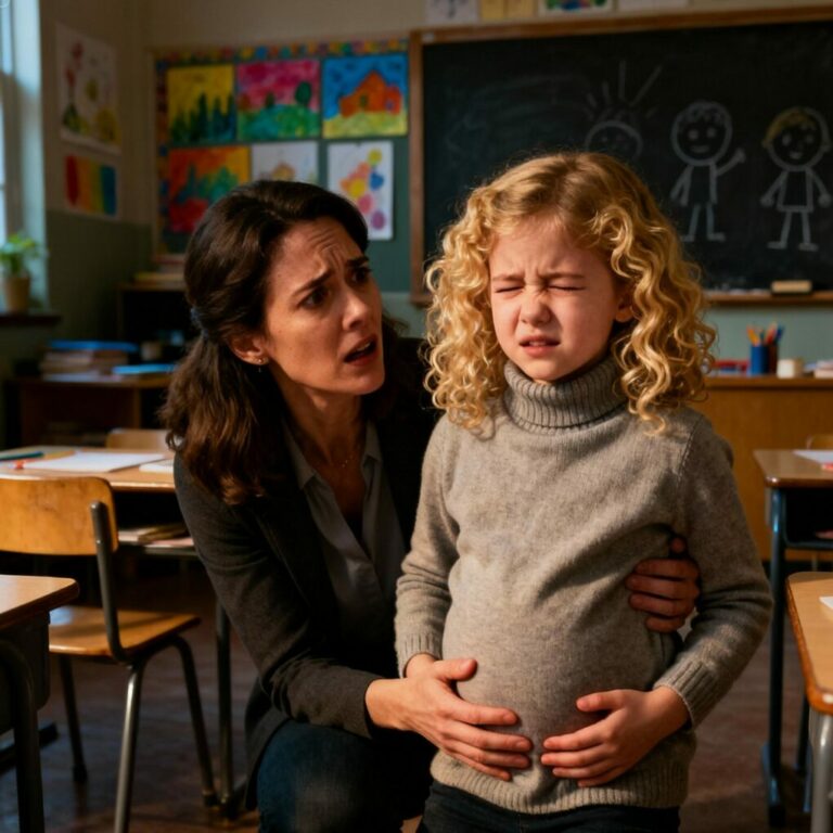 A little girl was in so much pain she could hardly walk — when the teacher looked at her pants, she panicked and called 911…