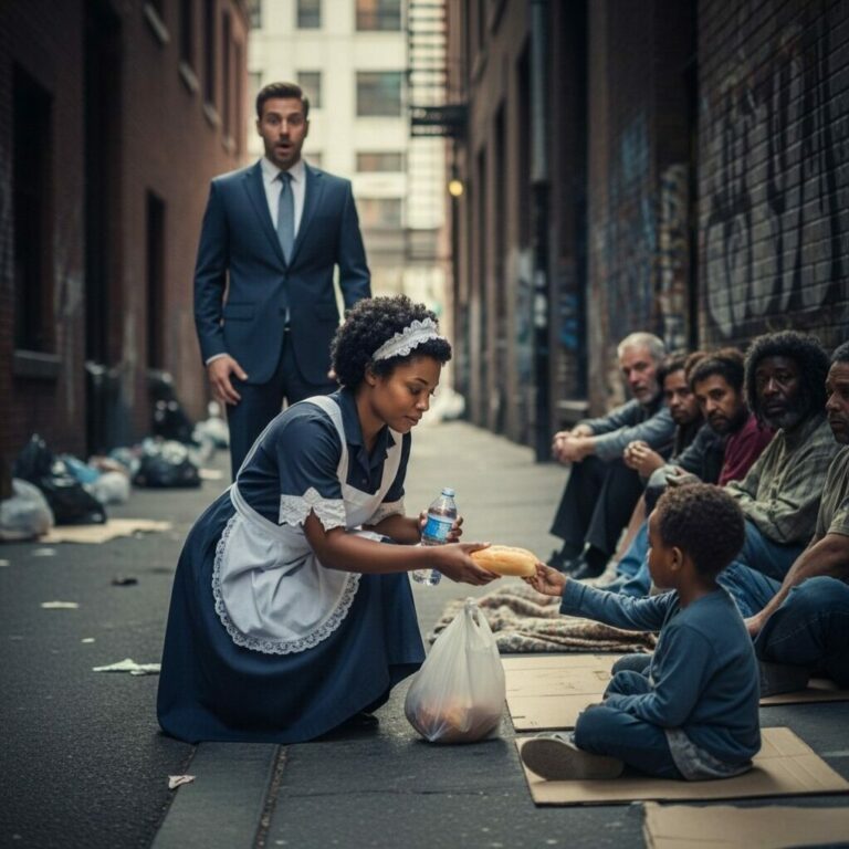 Billionaire Secretly Followed His Maid One Night — What He Discovered Will Make You Cry.