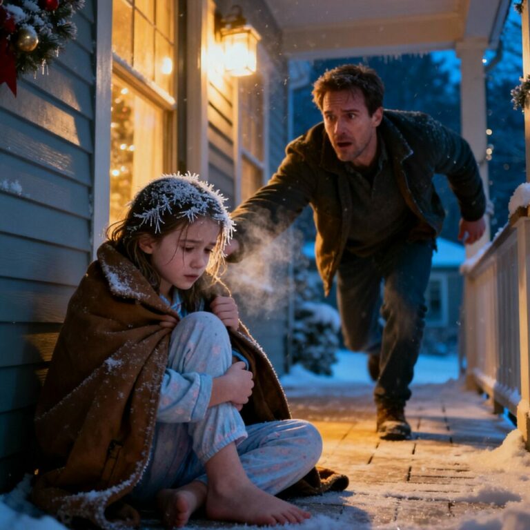 I came home unannounced on Christmas Eve. Found my daughter shivering outside in the 1.7°C cold, without a blanket. And that was only the beginning of the nightmare.
