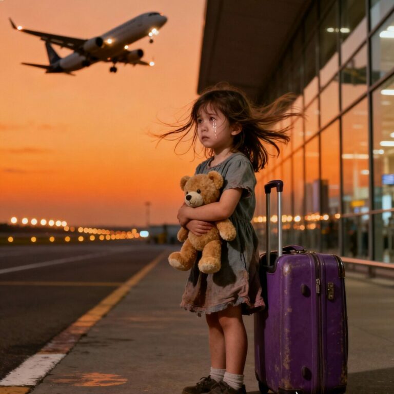 My mother abandoned me at the airport when I was just 8 — leaving me with nothing but a backpack, so she could fly off with her new husband and his kids. When she came back, my room was empty… and legal papers were waiting…