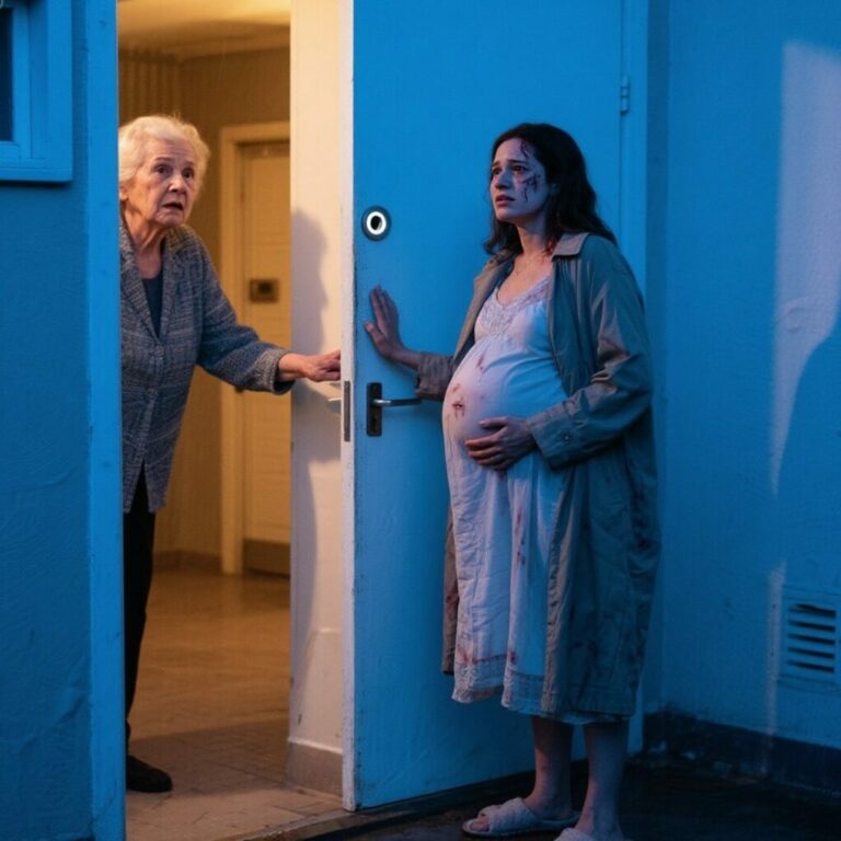 My 9-months-pregnant daughter showed up at 5 AM, her face bruised…