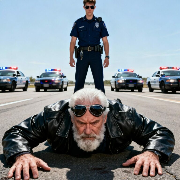 The cop made my 72-year-old husband lie face-down on the asphalt in 97-degree heat.