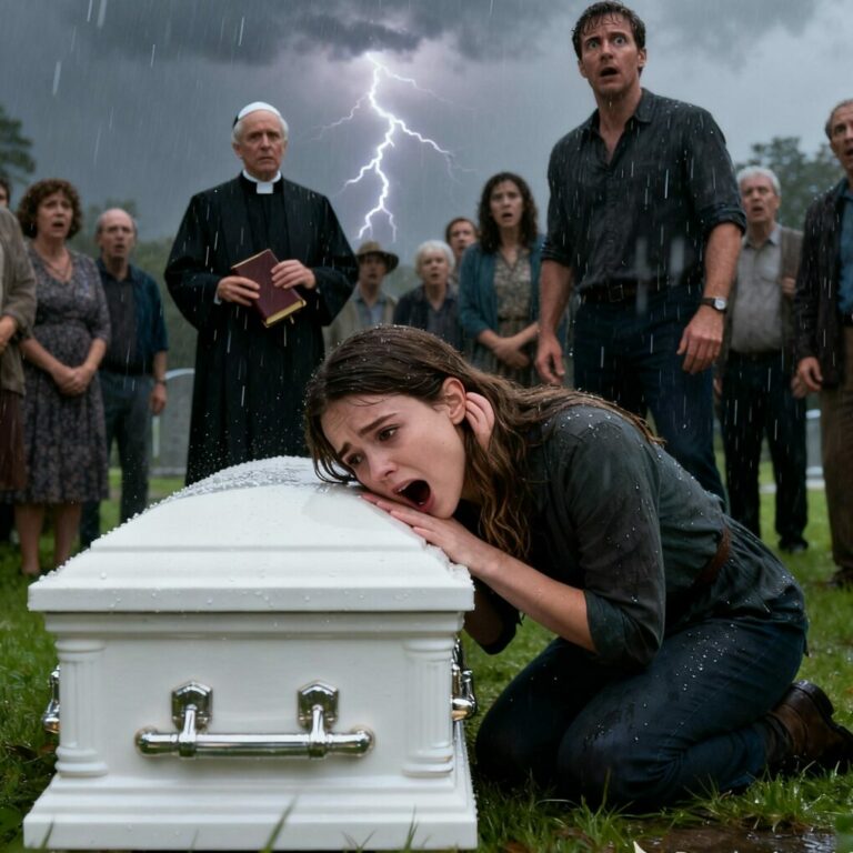 She was about to bury her baby, then she HEARD A CRY coming from the coffin!…