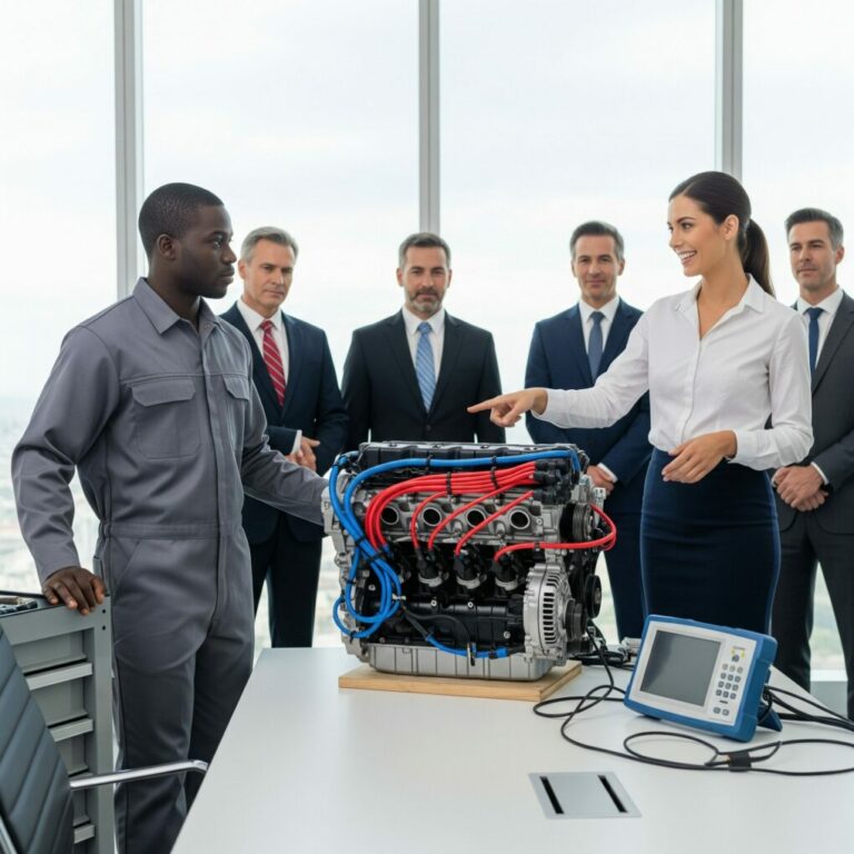 Female CEO Mocked a Black Mechanic: “Fix This Engine and I’ll Marry You” — Then He Did…