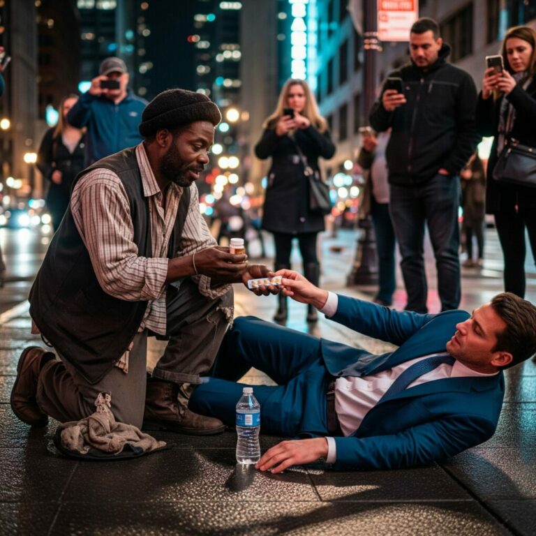 Black Homeless Man Used His Last $8 for a Stranger — Not Knowing That Man Was a Billionaire…