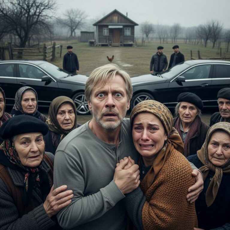 At the age of 36, I married a beggar woman who later bore me two children — until one day, three fancy cars arrived and revealed her true identity, shocking the entire village