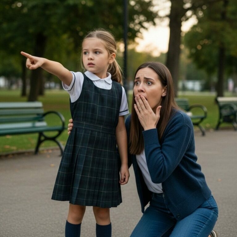 My husband di/ed in a car acci/dent two years ago. My daughter, Sophie, and I were just starting to piece our lives back together. Then, one afternoon, she came home from school, her face pale and her eyes wide. She grabbed my hand, her voice a trembling whisper. “Mommy,” she said, “I saw Dad today. At the park. He was with another little girl.”