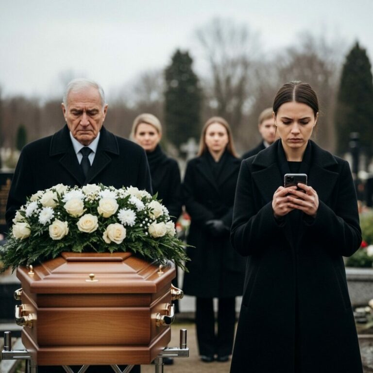 On My Way to Hear My Son’s Will, My Neighbor Stopped Me: ‘Don’t Start the Engine! Your Daughter-in-Law…’ Moments Later, at the Reading, She Collapsed at My Feet