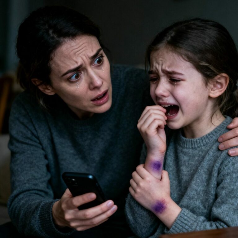 Mom finds daughter with strange bruises, she just cries: ‘I can’t tell’ — hours later police arrest culprit right in the neighborhood…
