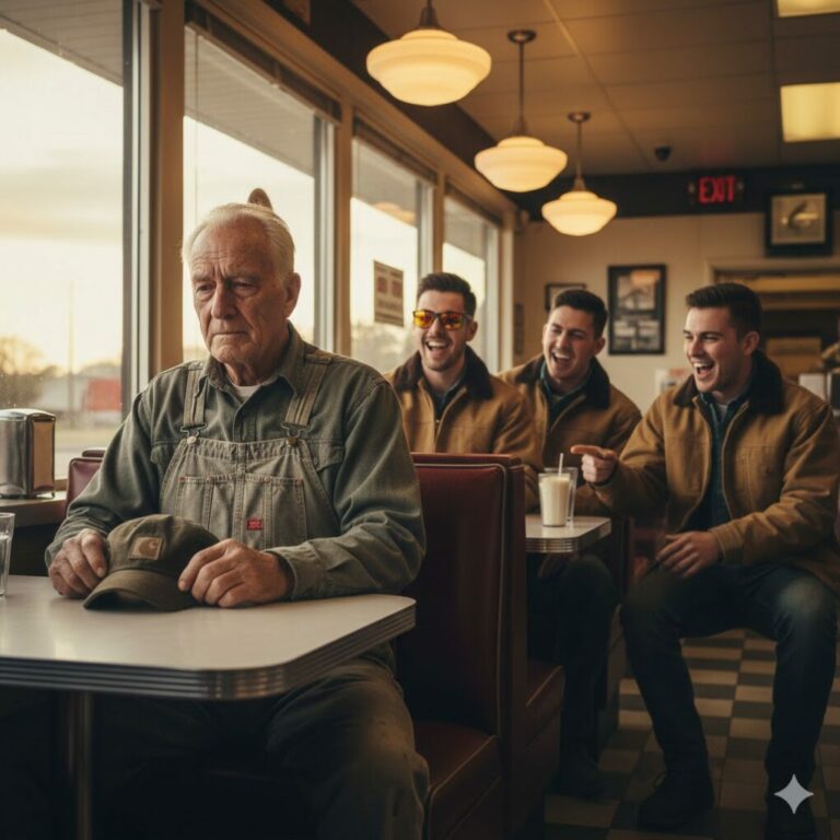 They Laughed at the Old Farmer in the Diner – Until One Moment Revealed a Truth They Never Saw Coming