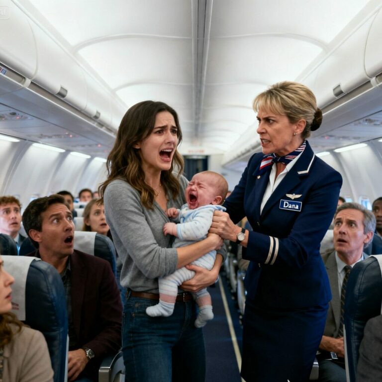 A crying baby, an impatient flight attendant, and a mother pushed past her limit—what happened next stunned an entire cabin and shook an entire airline. This is not just a travel nightmare; it’s a reminder that every passenger deserves respect, empathy, and safety.