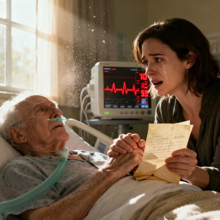 He kept every letter he wrote me—dozens of them—all returned unopened. In the final minutes of his life, he told me the story I was never meant to hear. If you’re holding onto silence, let this be your sign: break it before it breaks you