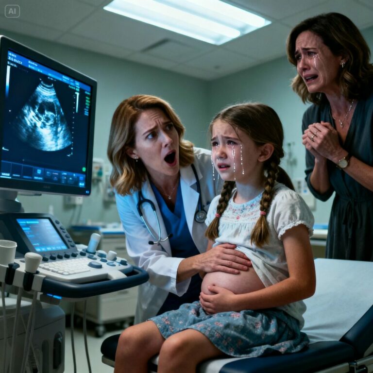 After a weekend with her stepfather, the little girl wept in agony — and the moment the doctor looked at the ultrasound, they picked up the phone and called the police.