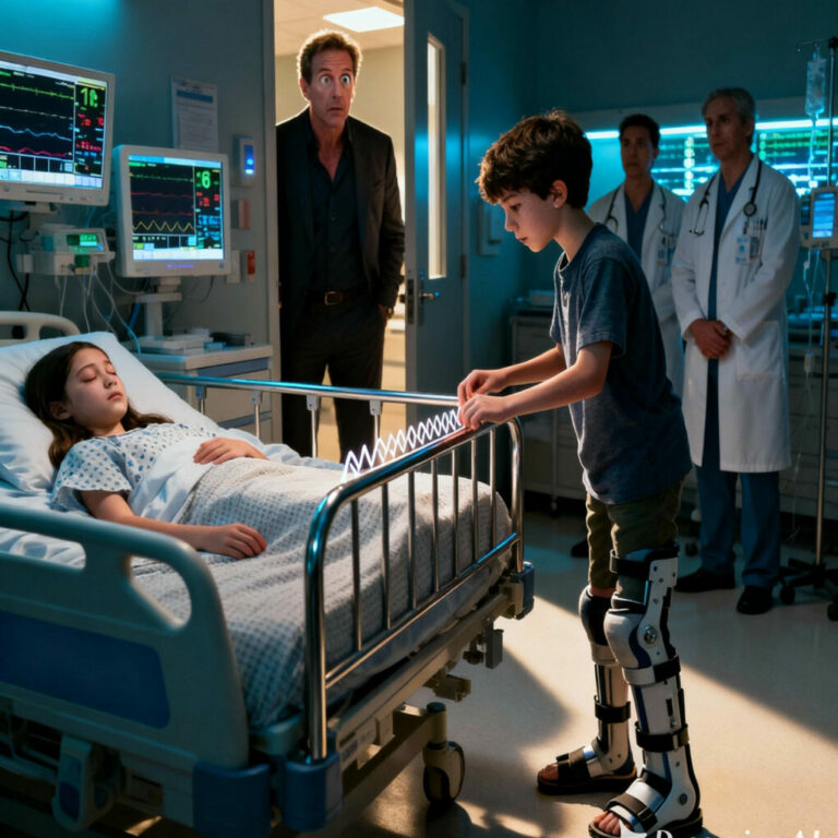 The Disabled Boy Who Tapped on a Bed… and the Miracle No One Expected