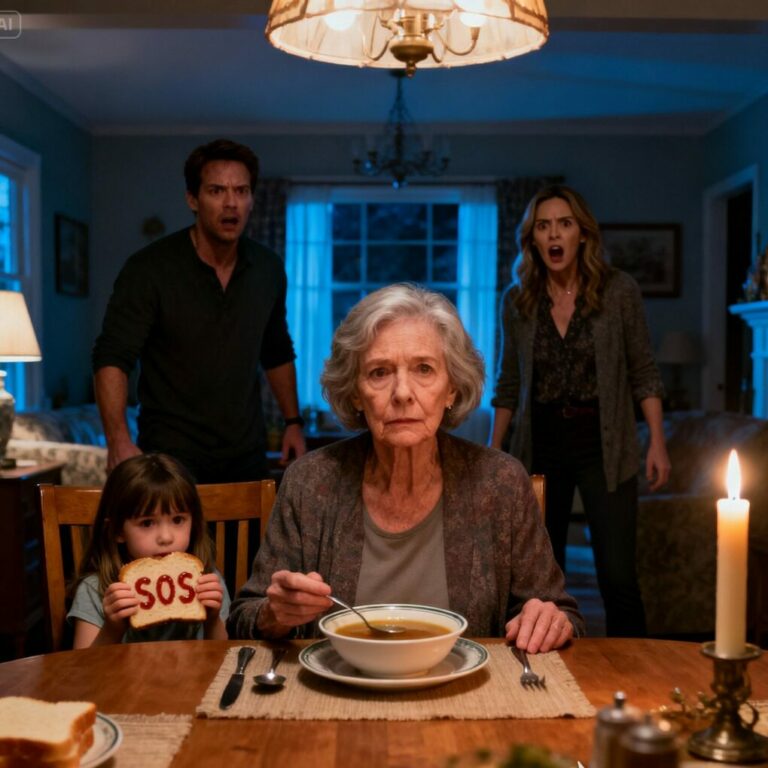 When her granddaughter wrote SOS in ketchup, she realized she wasn’t imagining the danger—she was seconds away from losing everything. A chilling reminder that evil sometimes comes from home