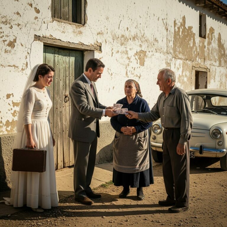 Debido a la pobreza, mis padres me vendieron a un hombre rico… pero lo que sucedió en nuestra noche de bodas sorprendió a todos.