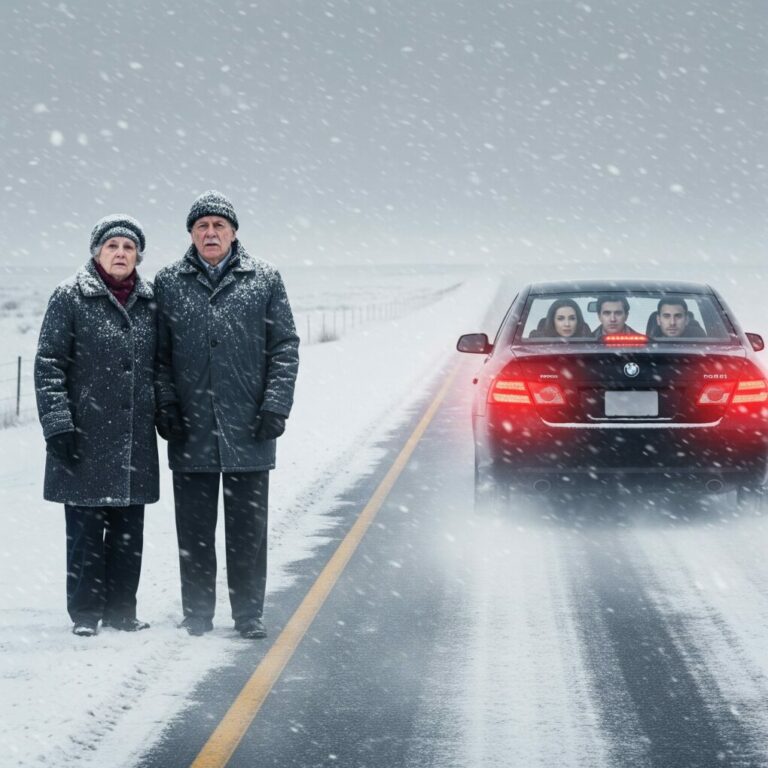 Their children claimed they were a burden—until the moment they abandoned them in the freezing snow. But what the parents carried in one hidden envelope would change everything.