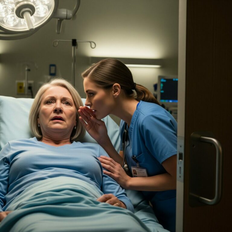 “WHEN THE DOCTOR COMES IN, SAY YOU’RE SOMEONE ELSE,” SAID THE NURSE. I TRUSTED HER — AND SURVIVED.