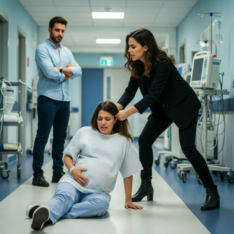 La amante atacó a la esposa embarazada en el hospital… pero jamás imaginó quién era realmente el padre de la joven…