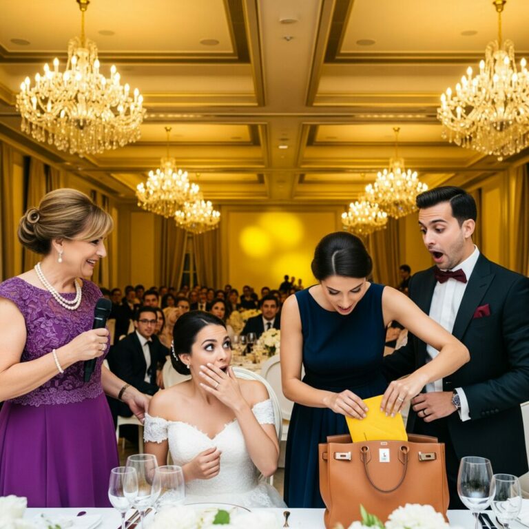 Mi madre intentó borrarme en la boda de mi hermano — así que me levanté, abrí mi bolso y todas las mentiras de nuestra familia empezaron a temblar.