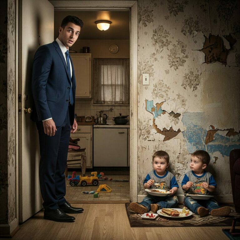 They mocked the dishwasher girl for taking leftovers — even the restaurant owner laughed at her. But when he followed her home and saw the truth behind those scraps of food… his smile disappeared, and tears were the only thing left.