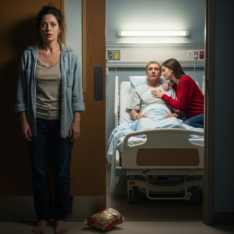 I sold our home to save his life— but when I opened the hospital door, I found him holding another woman.