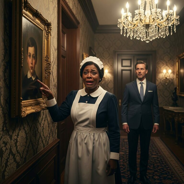 Sir, the boy lived with me in the orphanage!—The Maid Cried When She Saw the Portrait in the Mansion