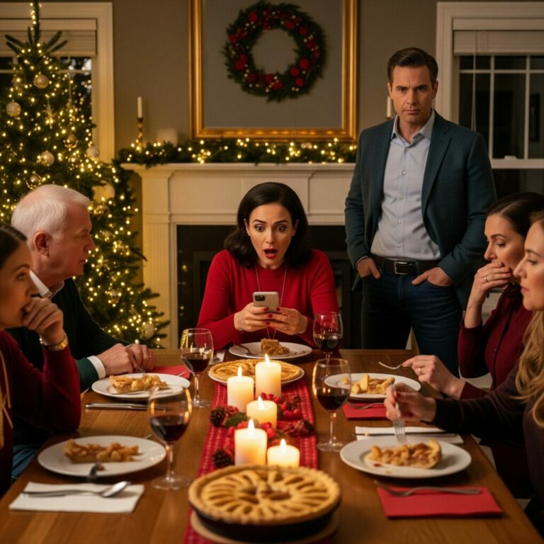 I thought my wife’s Christmas gift would be sentimental, maybe even sweet—never imagined it would be the weapon she used to publicly end our marriage and expose a betrayal years in the making.