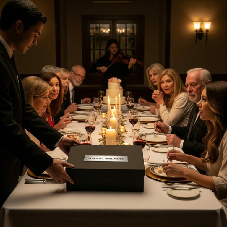 I was the family wallet for seven years—until the night they barred me from the door of a dinner I unknowingly paid for. What I did next is something they’ll never forget.