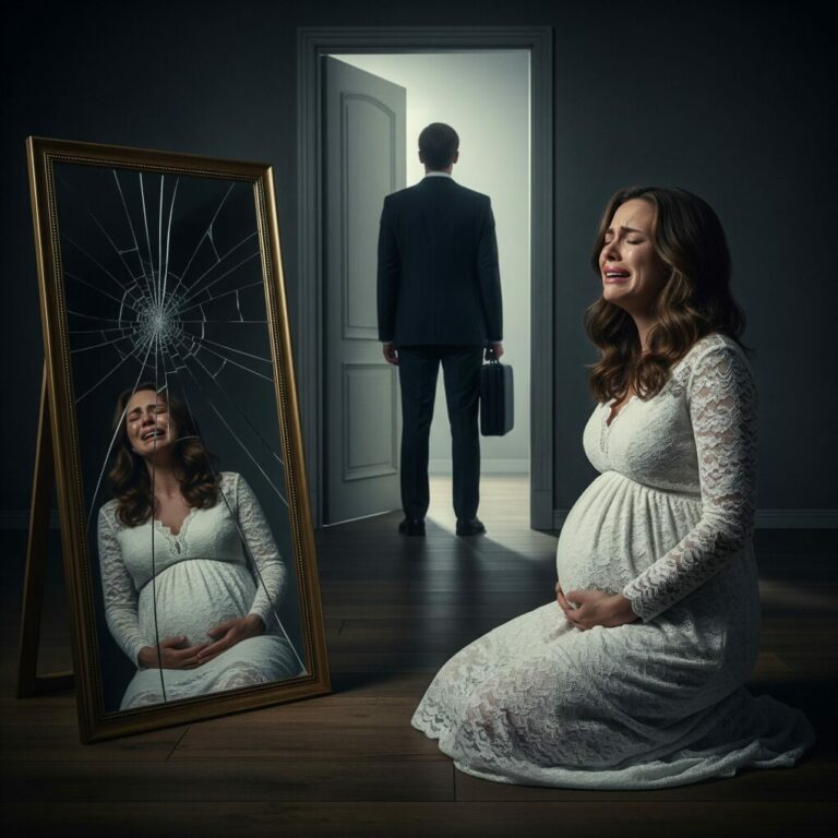 On her wedding day, she told her fiancé she was pregnant. He called it a “surprise that ruined his life” and abandoned her at the courthouse. Homeless and desperate, she took the only job she could find: washing cars. She thought her life was over—until one day, she overheard a stranger’s heartbreaking phone call, and did something reckless…