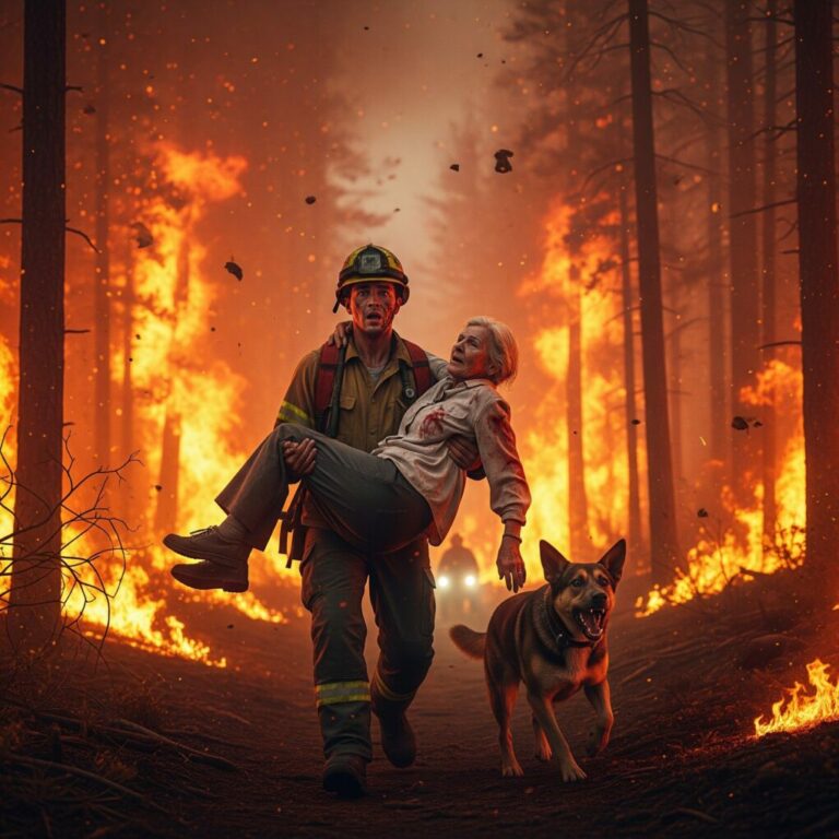 He thought he was rescuing a stranger, but by the time the flames closed in, he realized he was also rescuing a part of himself he had long forgotten existed.