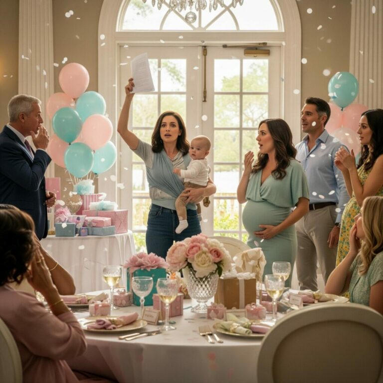 She lost her husband, her home, her reputation in one brutal afternoon. But months later, she walked into a crowded room and revealed a truth so explosive it shattered every lie told about her.