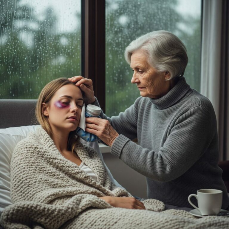 A bruised daughter came home in tears, thinking her world had collapsed. But by sunrise, her mother had turned decades of quiet power into justice—and the man who hurt her learned what real fear feels like.