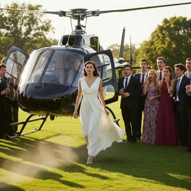 They Invited the ‘Class Loser’ to the 10-Year Reunion to Mock Her — She Arrived by Helicopter…