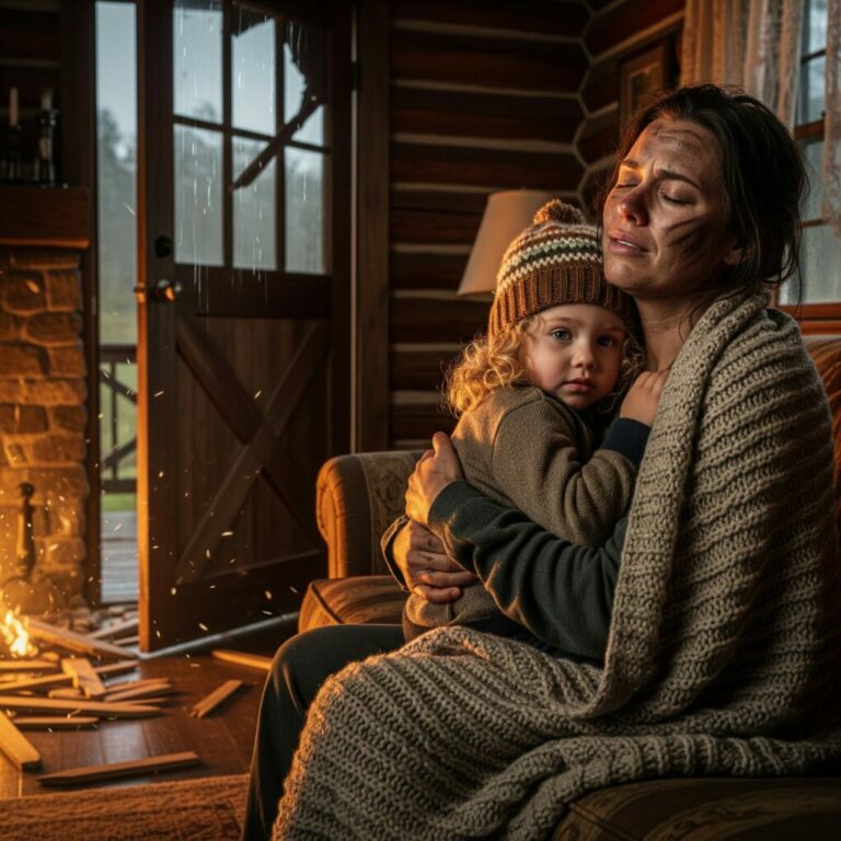 The moment he locked my child behind that wooden door, he crossed a line no one returns from. What followed—crowbars, confessions, and a deed he hoped I’d never see—became the night our family finally broke.