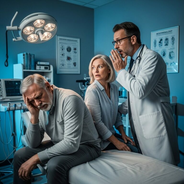 I TOOK MY HUSBAND TO THE DOCTOR. THEN HE PULLED ME ASIDE: “KEEP YOUR DAUGHTER AWAY FROM HIM.”