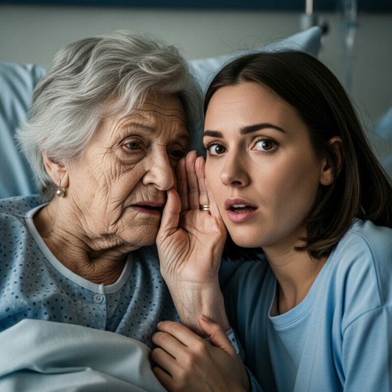 Justo antes de que mi abuela falleciera, me tomó la mano con fuerza y susurró: ‘Revisa detrás de los marcos.’ Cuando finalmente lo hice, mi corazón se detuvo. ¿Por qué no lo miré antes?