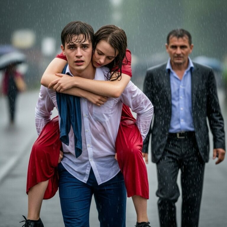 He was on his way to the most important job interview of his life… until he saw a young woman collapse in the middle of a busy street. Helping her meant losing everything he’d worked for. But what Aaron didn’t know was this: the girl he saved wasn’t just anyone— and the truth waiting for him a week later would change his entire future…