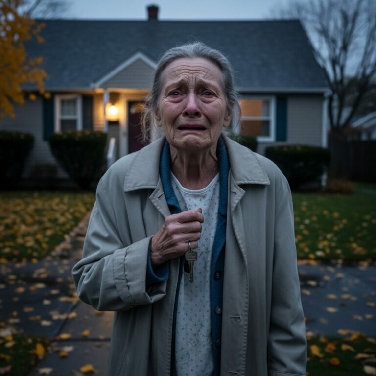 My son forgot to pick me up from the hospital, even after ten calls. Fearing something was wrong, I ignored the pain from my wounds, took a cab home, and found the locks changed. A note on the door read: “Don’t come back. There’s no place here for a leech.” I didn’t cry. I didn’t argue. Because my late husband left me one final secret weapon—and I’m about to change everything.