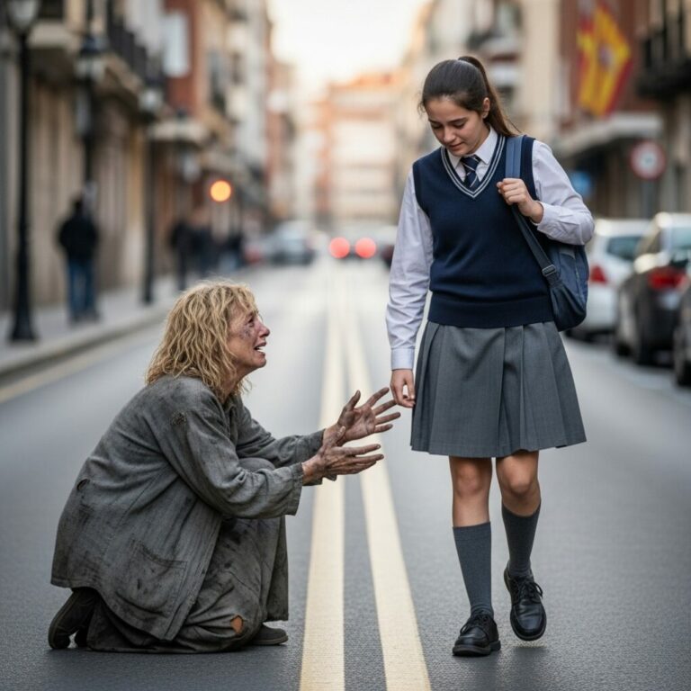 Cada día, una desconocida la esperaba después del colegio diciendo ser su madre — y la verdad lo cambió todo…