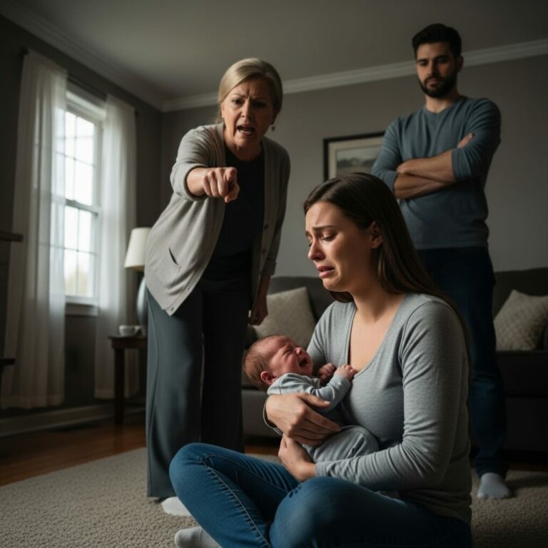 I sent my wife to sleep in the storeroom just because she talked back to my mother—but the next morning, what I discovered left me completely stunned…