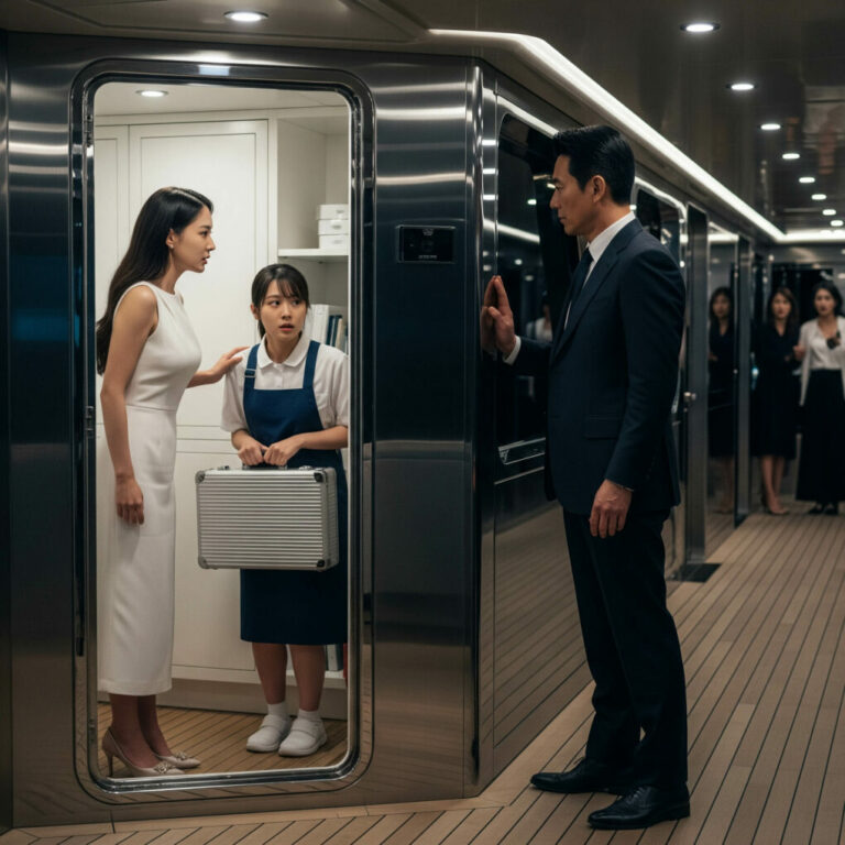 The Maid on the Million-Dollar Yacht… and the Truth That Sank Everyone’s Pride”