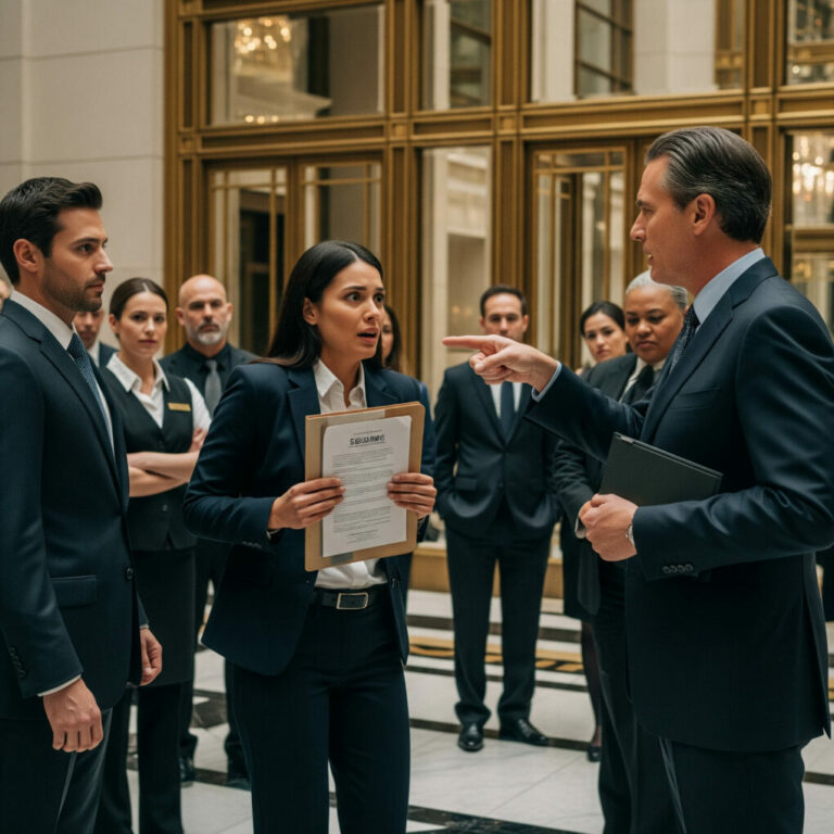 The Rejected Applicant Who Owned the Hotel in the End