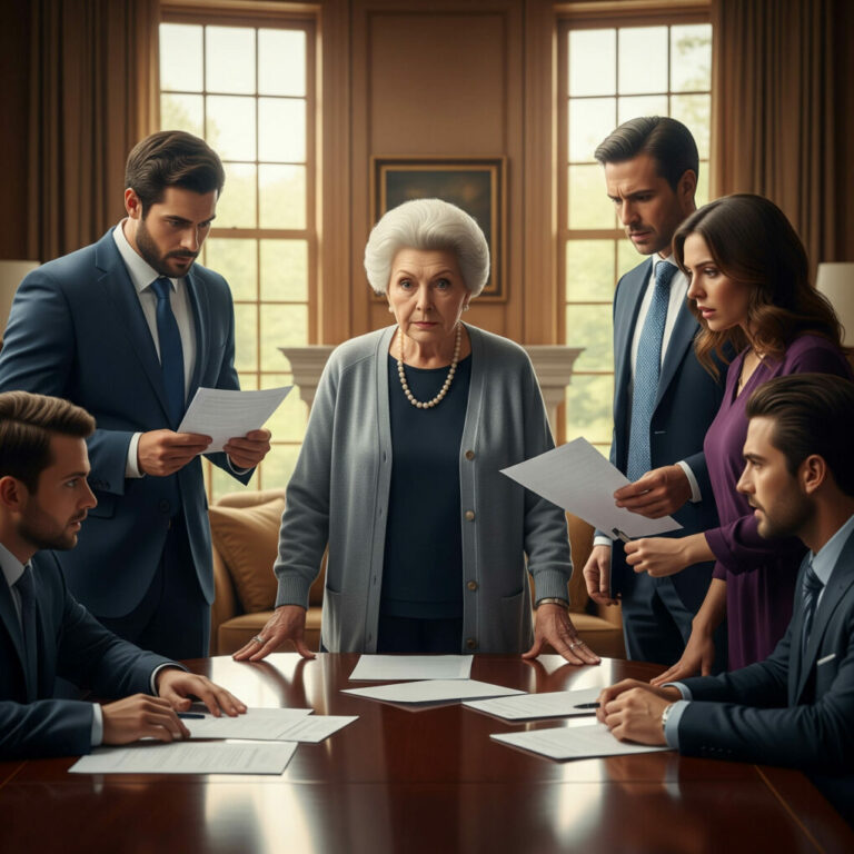 The Heiress Who Woke Up: How Margaret Outsmarted Her Greedy Children and Reclaimed Her Empire in One Shocking Moment