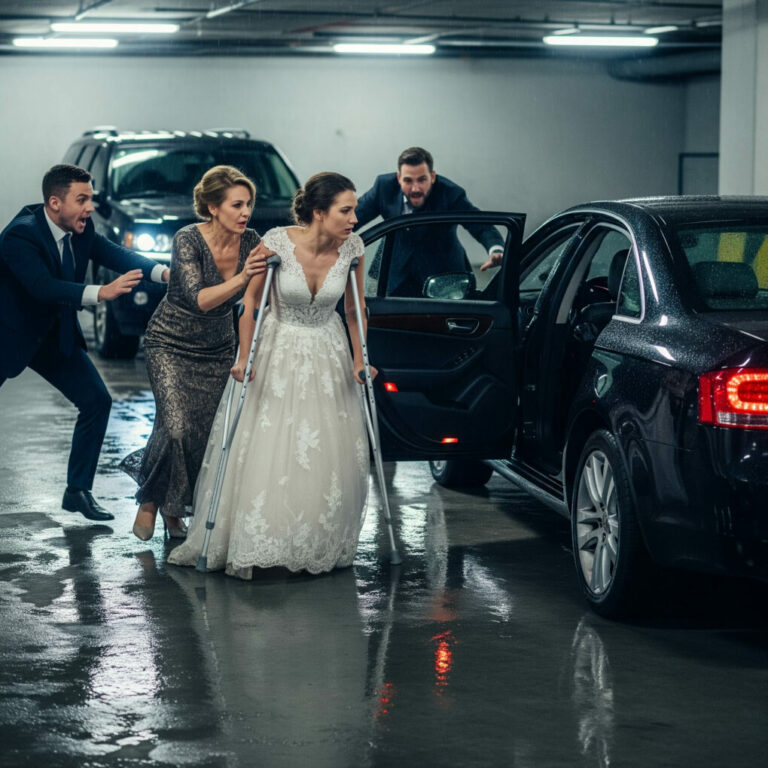 “The Heiress’ Wedding Nightmare: A Fake Fall, A Deadly Conspiracy, and the Mother Who Risked Everything to Save Her Life and Fortune”