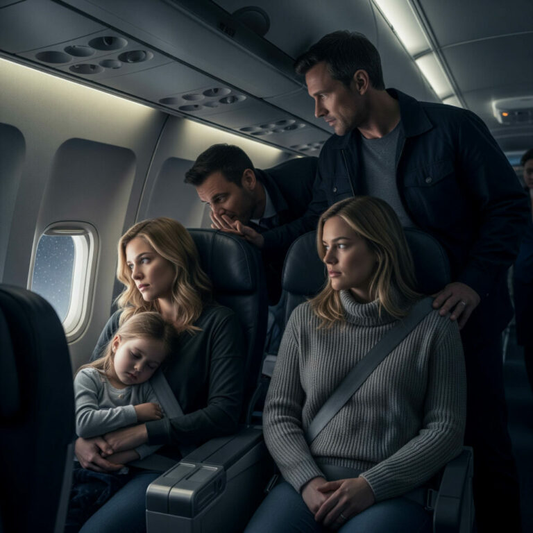 The Stranger Who Stood Up at 30,000 Feet