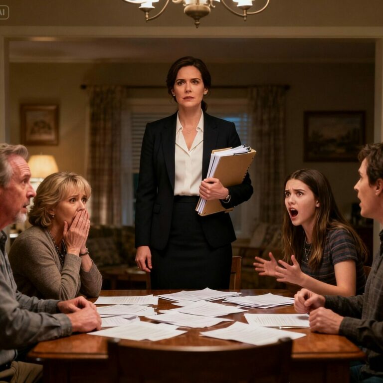 She paid their debts, saved their house, and carried their lives on her back—yet they mocked her like she was nothing. But one dinner, one sentence, and one folder of proof was all it took to rewrite the rules forever