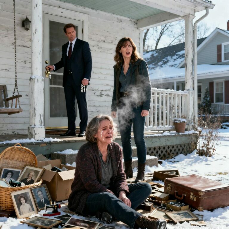 He locked my mother out of her own childhood home and called her a trespasser. One hour, he said — then he’d call the sheriff. But what he didn’t know was that the law was already on our side, and the fraud he built his pride on was about to collapse right in front of him